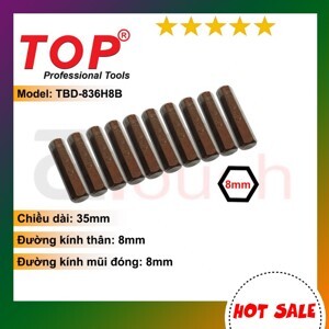 Mũi đóng lục giác Top TBD-836H8B