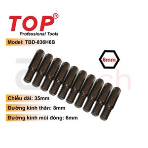 Mũi đóng lục giác Top TBD-836H6B