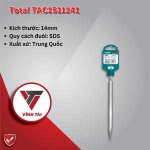 Mũi đục nhọn Total TAC1511141, 14x250mm