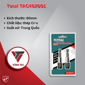 Mũi gắn vặn vít Total TAC462601 60mm