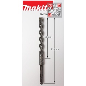 Mũi khoan 4 cạnh sds plus 16x210mm makita B-62860