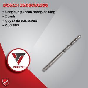 Mũi khoan bê tông 16x250/310mm SDS Plus-1 Bosch 2608680286