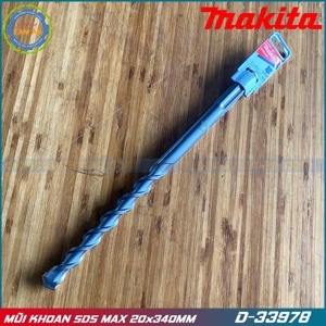 Mũi khoan bê tông SDS Max Makita D-33978, 20x340mm