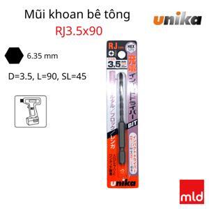 Mũi khoan bê tông  Unika RJ3.5×90