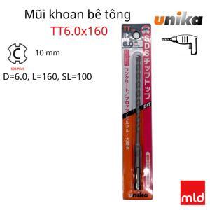 Mũi khoan bê tông  Unika TT6.0×160