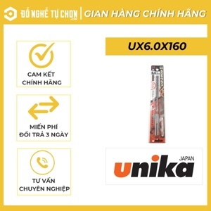 Mũi khoan bê tông Unika UX6.0×160