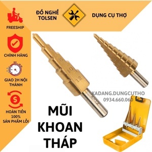 Mũi khoan bước titanium HSS Tolsen 75873