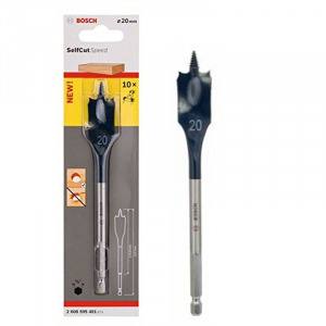 Mũi khoan gỗ đuôi cá Bosch 2608595491, 20mm