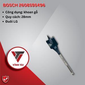 Mũi khoan gỗ đuôi cá Bosch 2608595496 28mm (Xám)