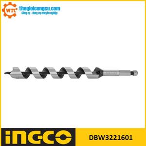 Mũi khoan gỗ xoắn ốc Ingco DBW3221601