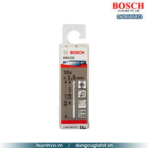 Mũi khoan inox 1.5mm Bosch 2608585873