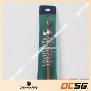 Mũi khoan Inox 7.0x109mm Heller HSS Co 212373