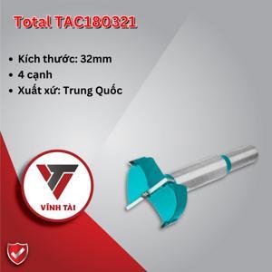 Mũi khoan khoét gỗ Total TAC180321 32mm