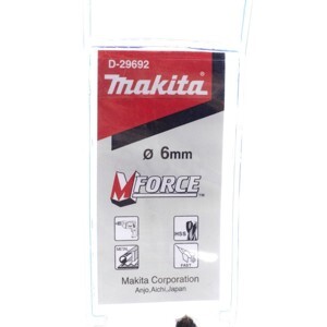 Mũi khoan kim loại M-Force HSS 6mm Makita D-29692