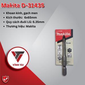 Mũi khoan kính 6mm Makita D-31435
