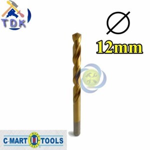 Mũi khoan sắt C-Mart A0100-12