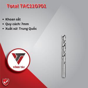 Mũi khoan sắt M2 Total TAC110701 7.0mm