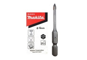 Mũi khoan thủy tinh chuôi lục giác Makita D-31413