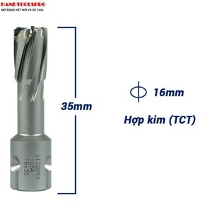 Mũi khoan từ hợp kim TCT 16x35mm CFCooper MT35-16