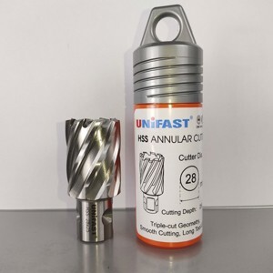 Mũi khoan từ Unifast HSS 28x25