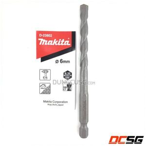 Mũi khoan tường chuôi lục giác 1/4″ 6mm Makita D-23802