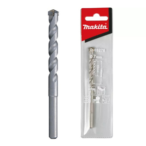 Mũi khoan tường chuôi thẳng TCT 7mm Makita D-05278