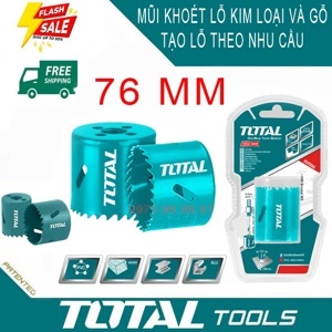 Mũi khoét kim loại 76mm TAC410761