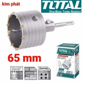 Mũi khoét lỗ hợp kim Total TAC430651 (65mm)