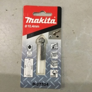 Mũi lã 3 lưỡi cắt thép gió HSS M6 Makita D-37340