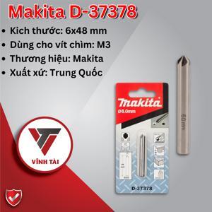 Mũi lã 5 lưỡi cắt thép gió HSS M3 chuôi tròn Makita D-37378