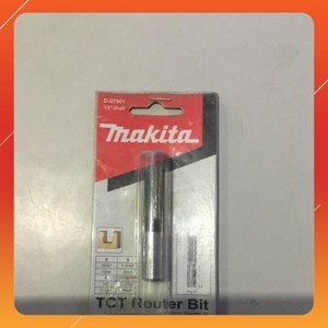 Mũi phay thẳng đầu hơp kim chuôi 1/2 Makita D-07901
