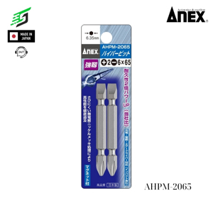 Mũi vặn vít 2 đầu có từ tính Anex AHPM-2065