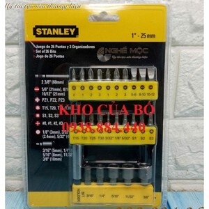 Mũi vặn vít 29 chi tiết STANLEY 68-071-23