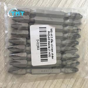 Mũi vít 2 đầu có nam châm (NZ) PH2x65 Makita D-31653