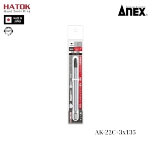 Mũi vít đóng +3x135mm Anex AK-22C+3x135
