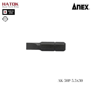 Mũi vít ngắn Anex AK-50P-5.5x30