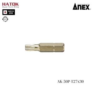 Mũi vít ngắn hoa thị Anex AK-50P-T27x30