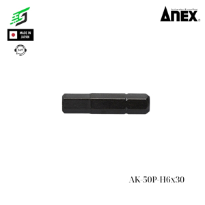Mũi vít ngắn lục giác Anex AK-50P-H6x30