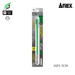Mũi vít ngăn ngừa đoản mạch +3x6x150mm Anex ASP1-3150