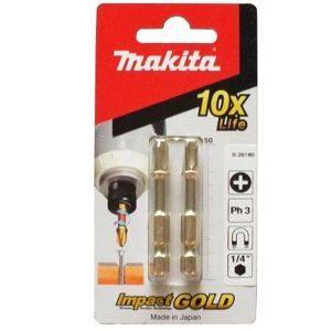 Mũi vít pake chuôi lục giác 1/4″ Makita B-28189