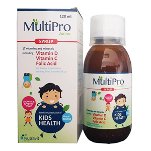 Multipro Junior 120ml – Bổ sung 17 loại vitamin cho bé