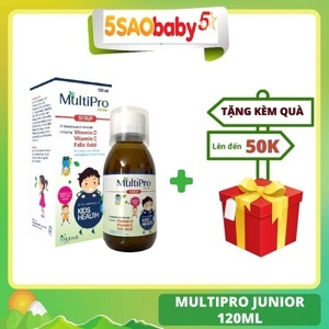 Multipro Junior 120ml – Bổ sung 17 loại vitamin cho bé