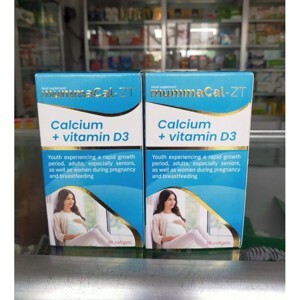 MummaCal-ZT – Bổ sung canxi và vitamin D3 cho phụ nữ thai kỳ