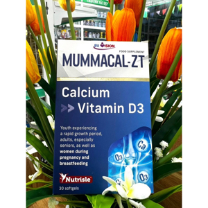 MummaCal-ZT – Bổ sung canxi và vitamin D3 cho phụ nữ thai kỳ