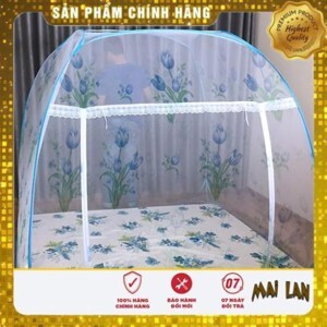 Mùng chụp tự bung đỉnh rộng 1m6 x 2m