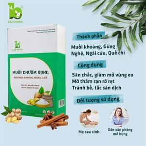 Muối chườm bụng Phục hồi - Săn chắc vòng eo Bảo Nhiên 850g