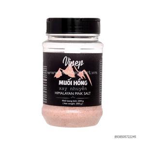 Muối hồng xay nhuyễn Vipep hũ 200g