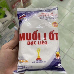 Muối I-ốt Bạc Liêu gói 500g