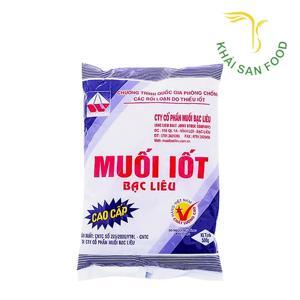 Muối I-ốt Bạc Liêu gói 500g