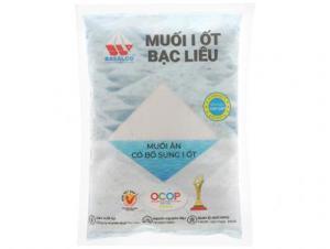 Muối I-ốt Bạc Liêu gói 500g
